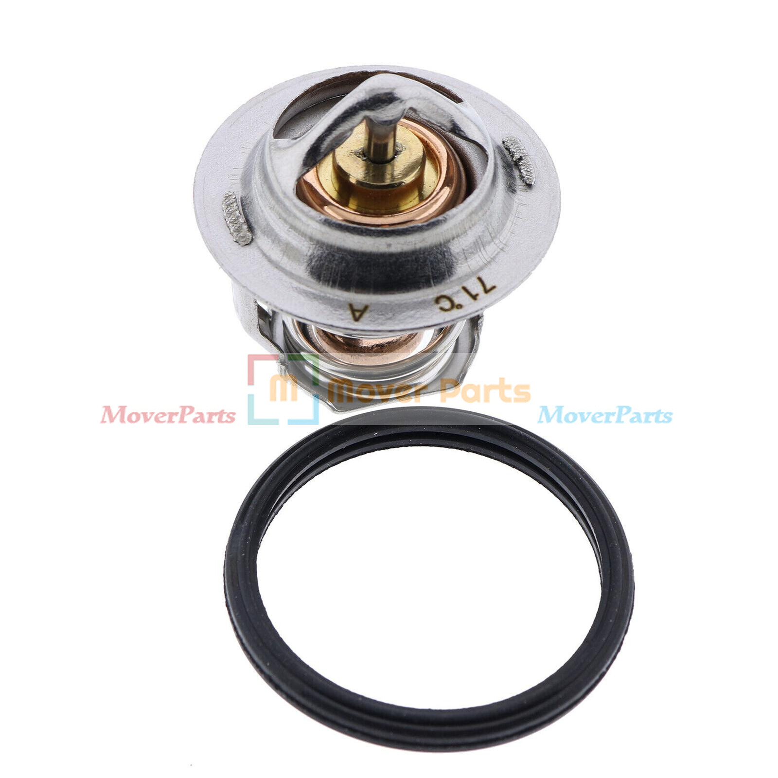 Thermostat Assembly 19434-73014 w/ Gasket 16221-73270 For Kubota D902 V1505