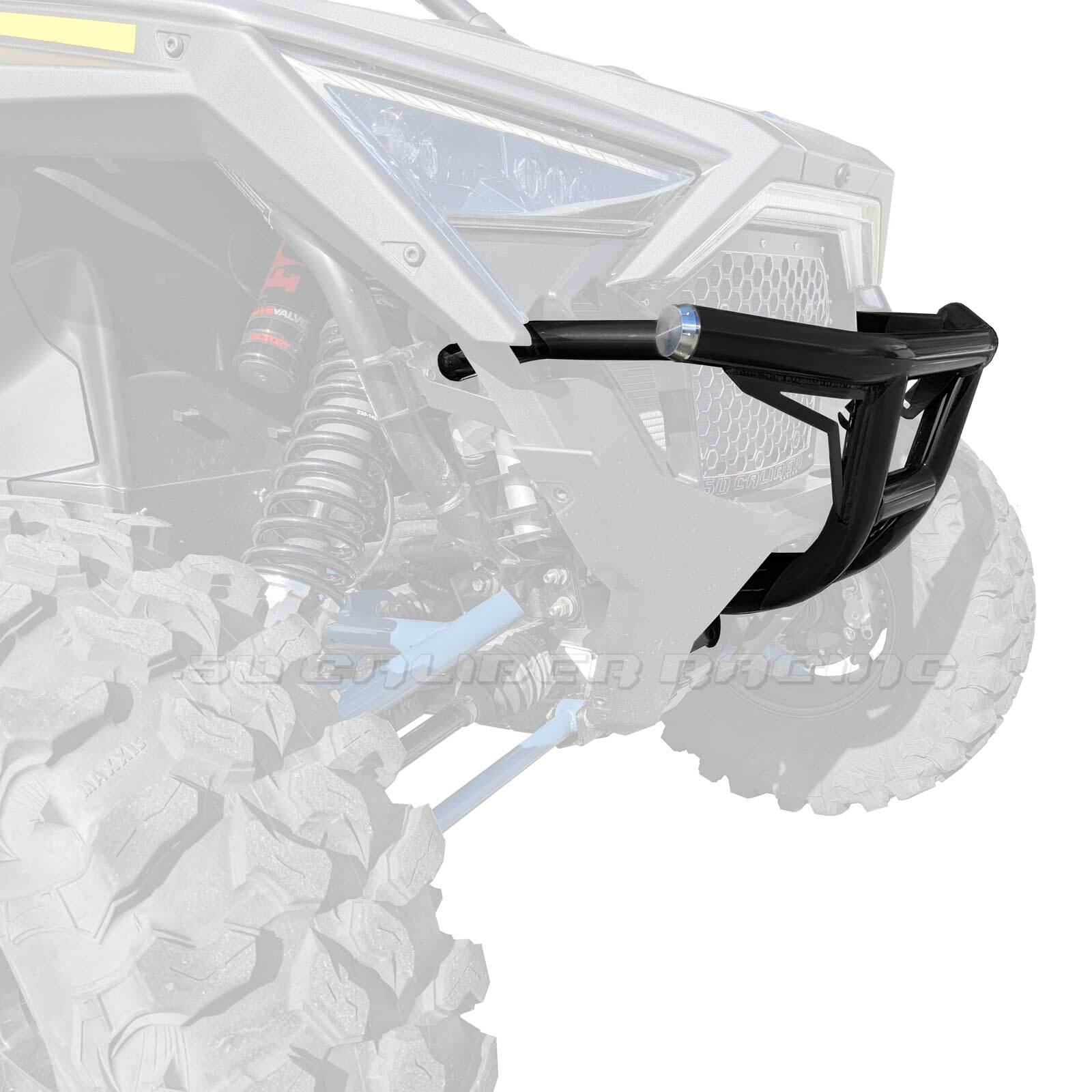 Polaris RZR PRO XP Tubular Steel Front Bumper Pro Race USA Made BLACK Powdercoat