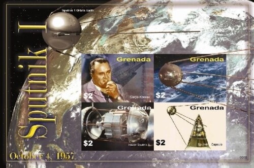 Grenada - 2006 - Space Sputnik - Sheet Of 4 - MNH