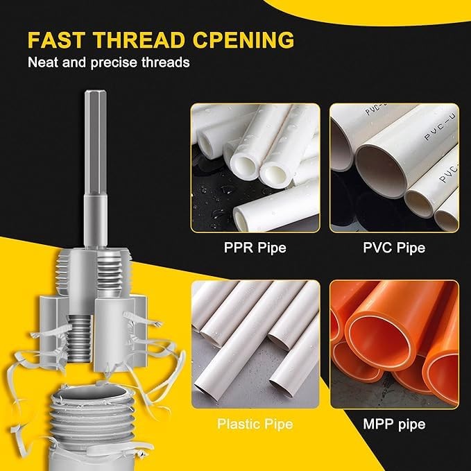 Integrated Internal & External Pipe Threading Tool,Pipe Thread 3/4 inch