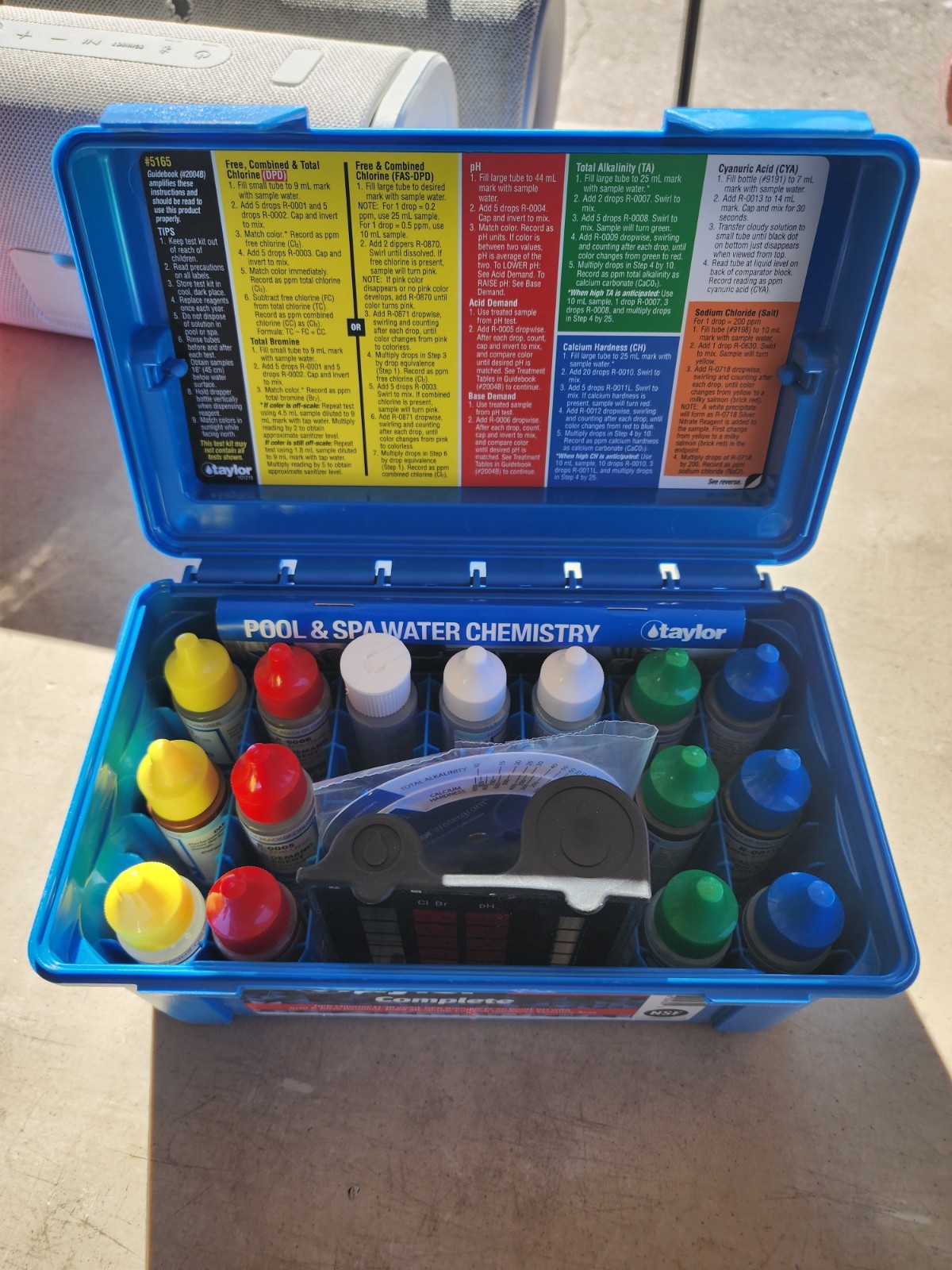Taylor K-2005 Complete Pool & Spa Test Kit NEW
