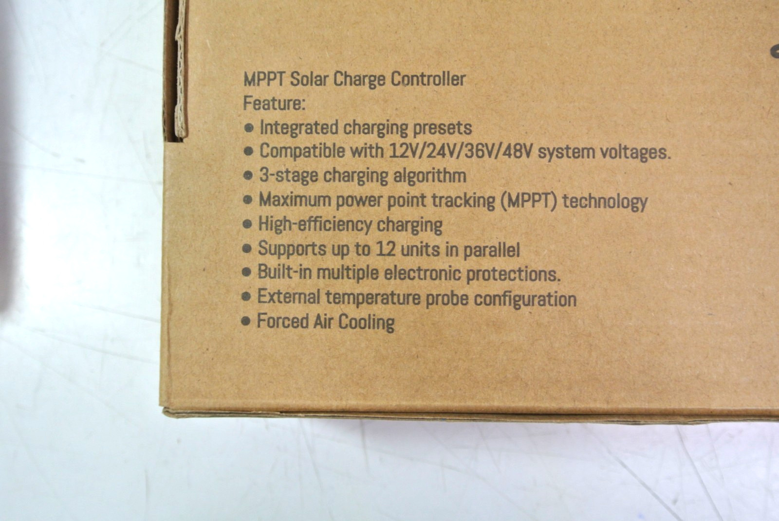 PowMr 60A MPPT Solar Charge Cotroller 12/24/ 48V Charger off grid RV camper 160V