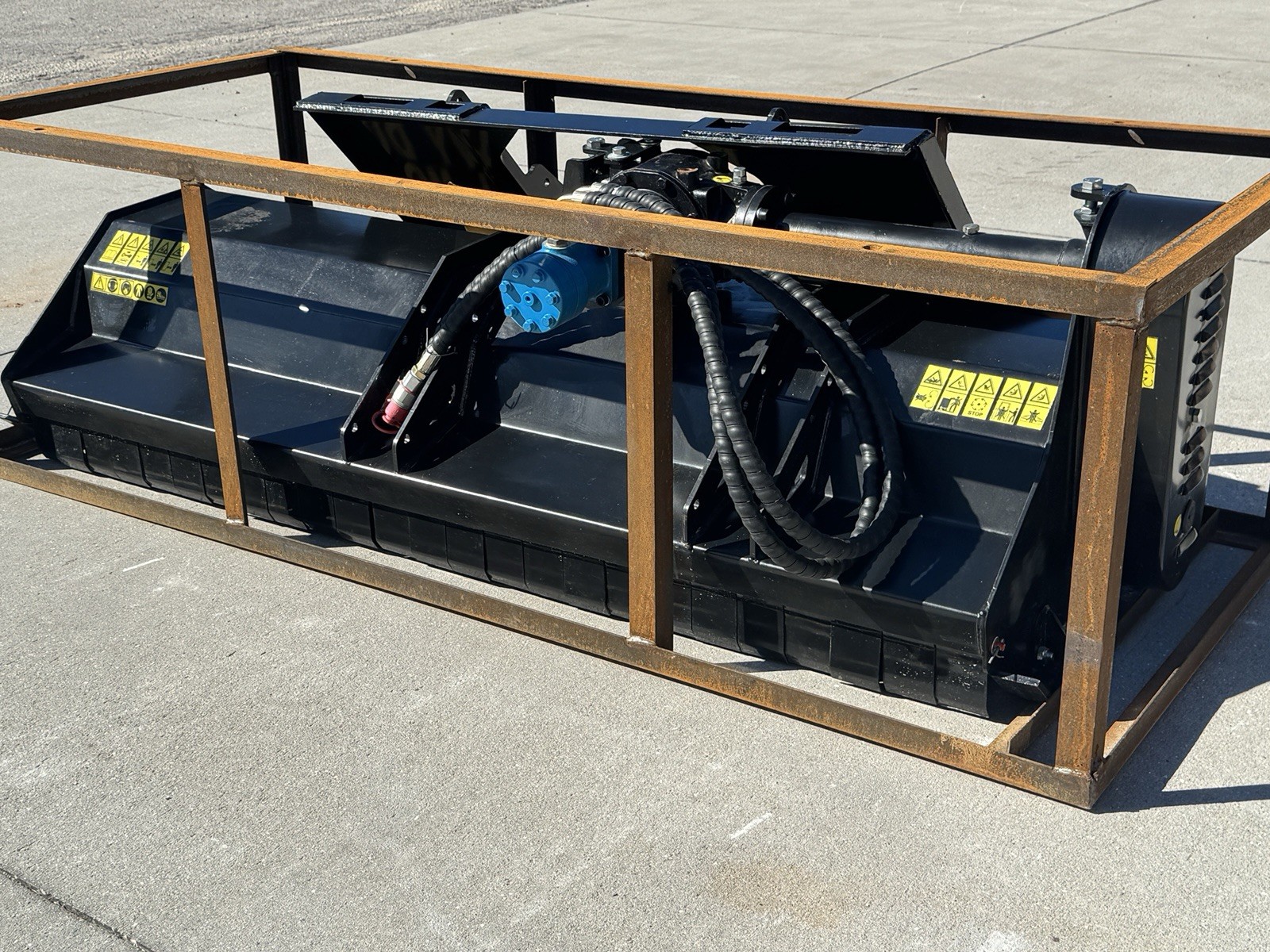 AGT 67" Skid Steer Flail Mower Rotary Brush Cutter Finishing Mower Attachment