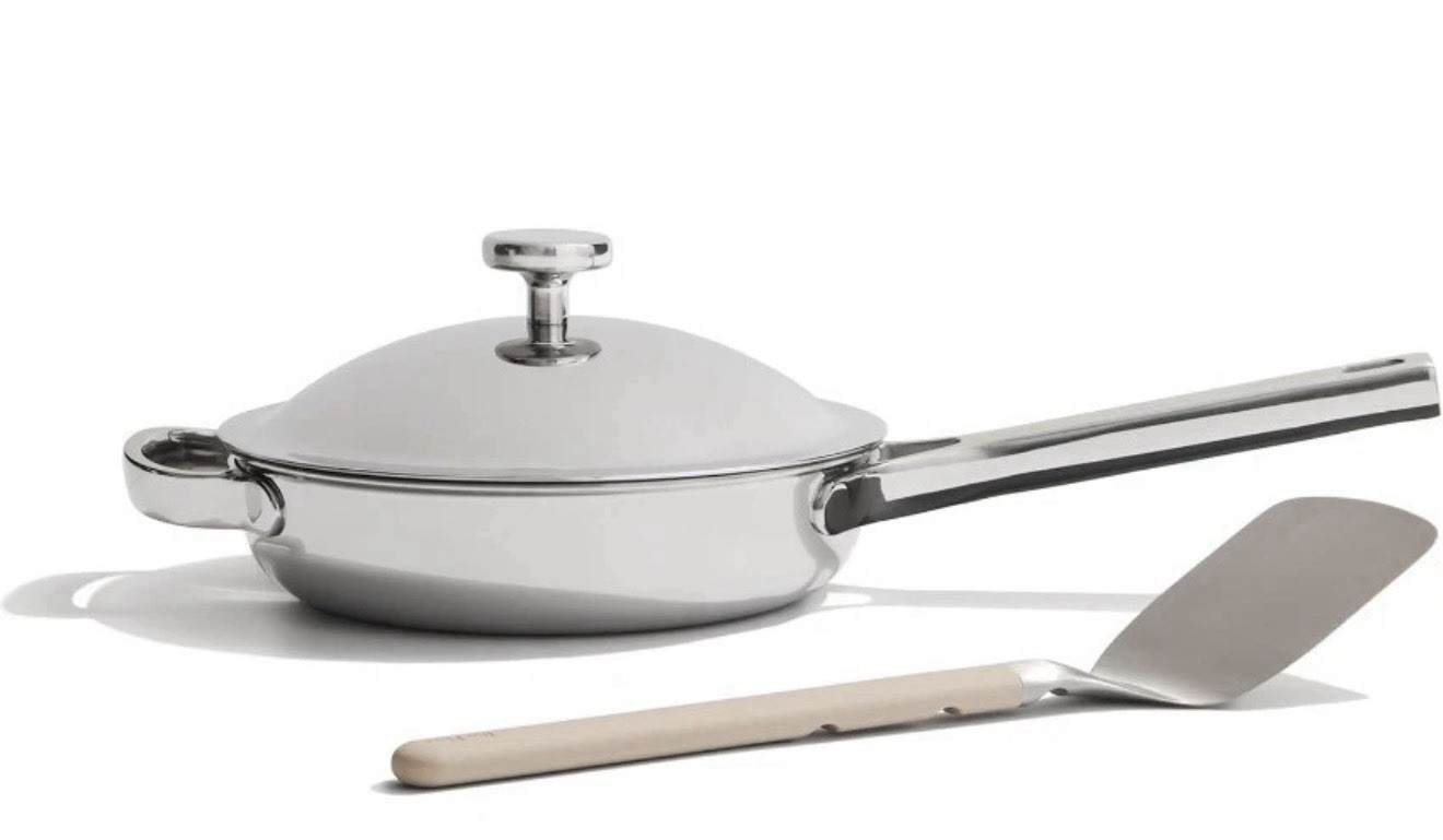 Our Place Titanium Mini Always Pan Pro-8.5(1.48 Qt) No-Coating Nonstick Skillet