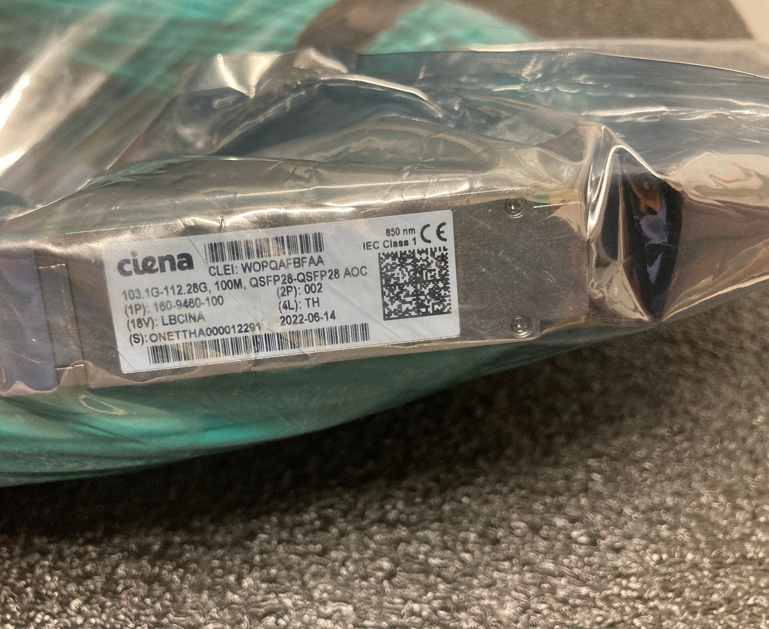 CIENA WOPQAFBFAA 160-9460-100