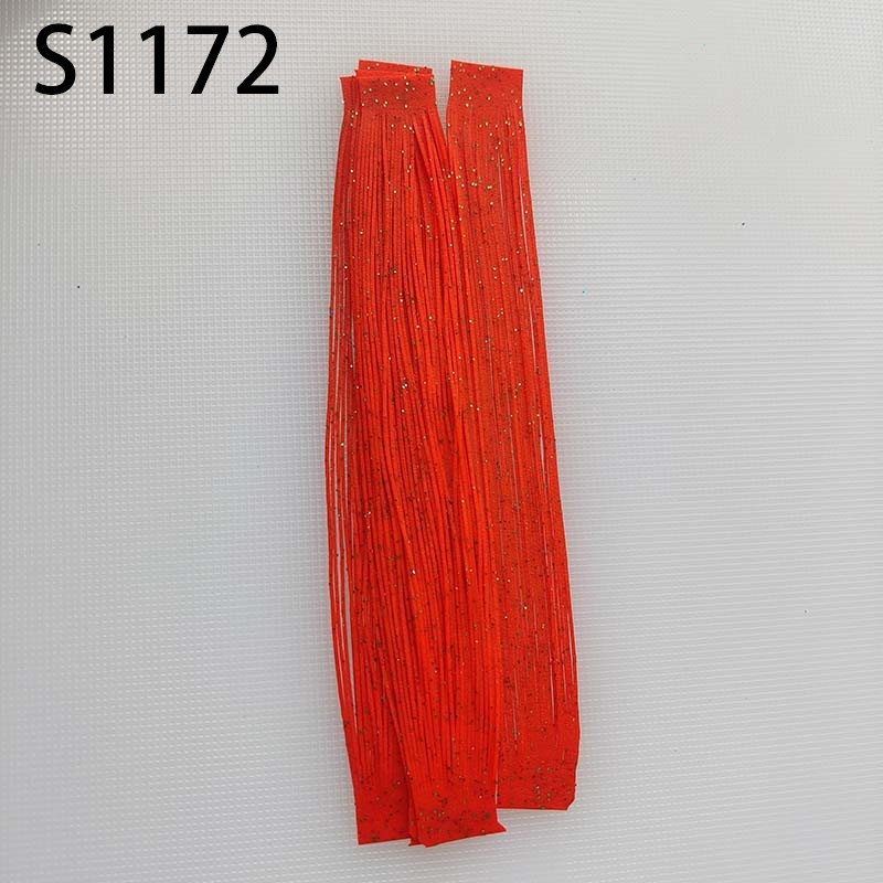 Std1159-1192 Silicone Skirt Tab Replacement Material Jig Lure Skirts 100ct