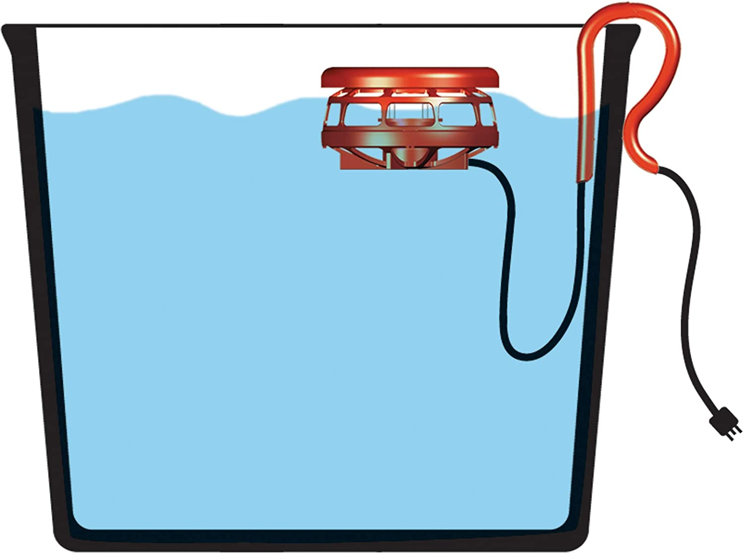 Stock Tank Heater Deicer Snow Melters Water Fishtank Warm Livestock Floater Ring