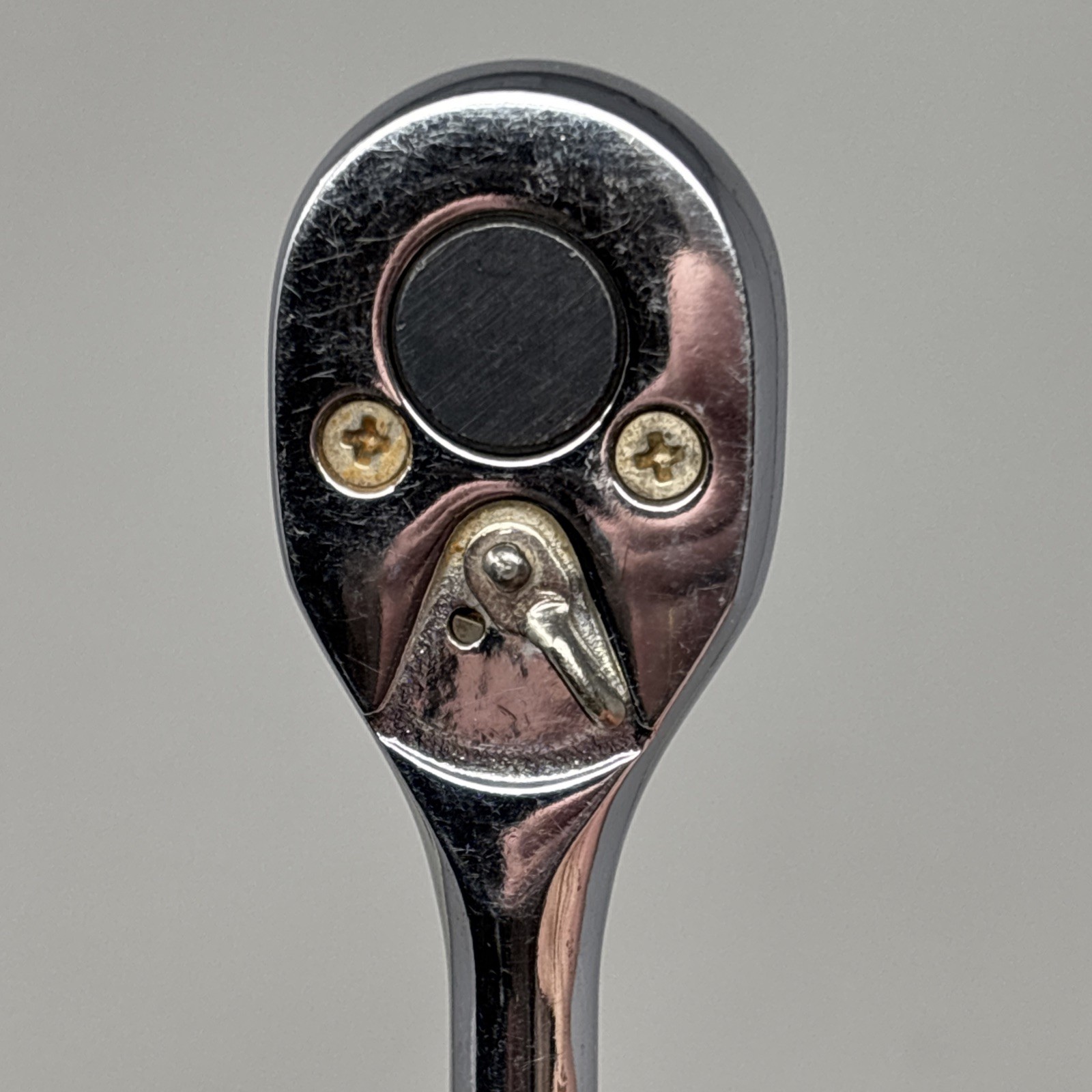 Proto Tools 1/4" Drive Ratchet Knurled Handle 4749 Pear Head USA Professional