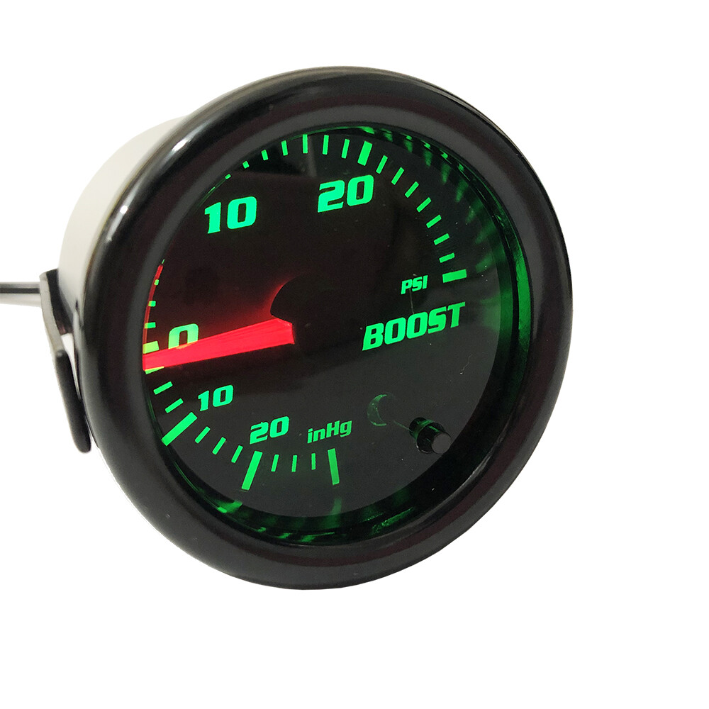 2" Turbo Boost Gauge 7 Color Tinted Digital 0-30 PSI Pressure Meter 52mm