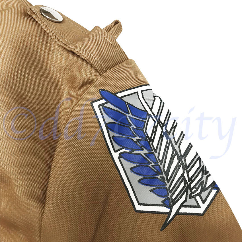 Attack on Titan Shingeki no Kyojin Scouting Legion Halloween Cosplay Jacket Eren