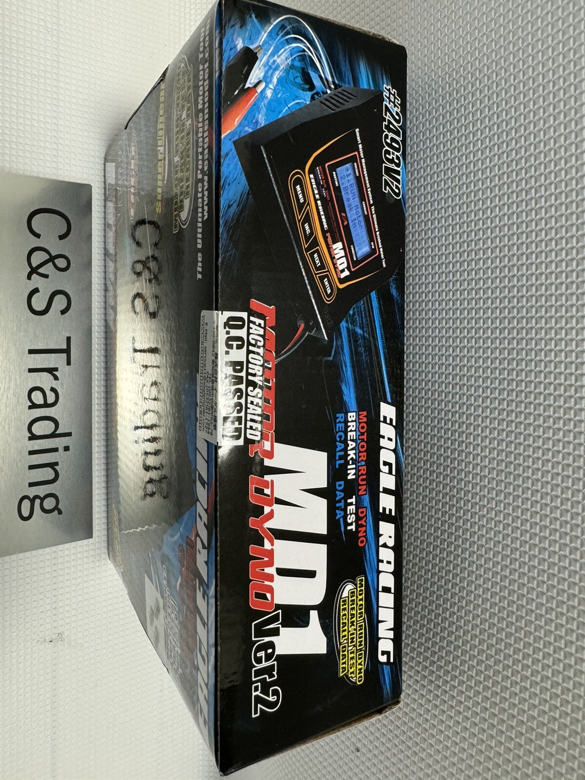 Eagle Racing Motor dyno MD1-V2 Brush Motor Only 2493V2 Pro Spec Power