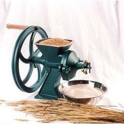 Diamant Hand Grain Mill, Heavy Duty Manual Crank Coarse to Fine Flour Mill 56 lb