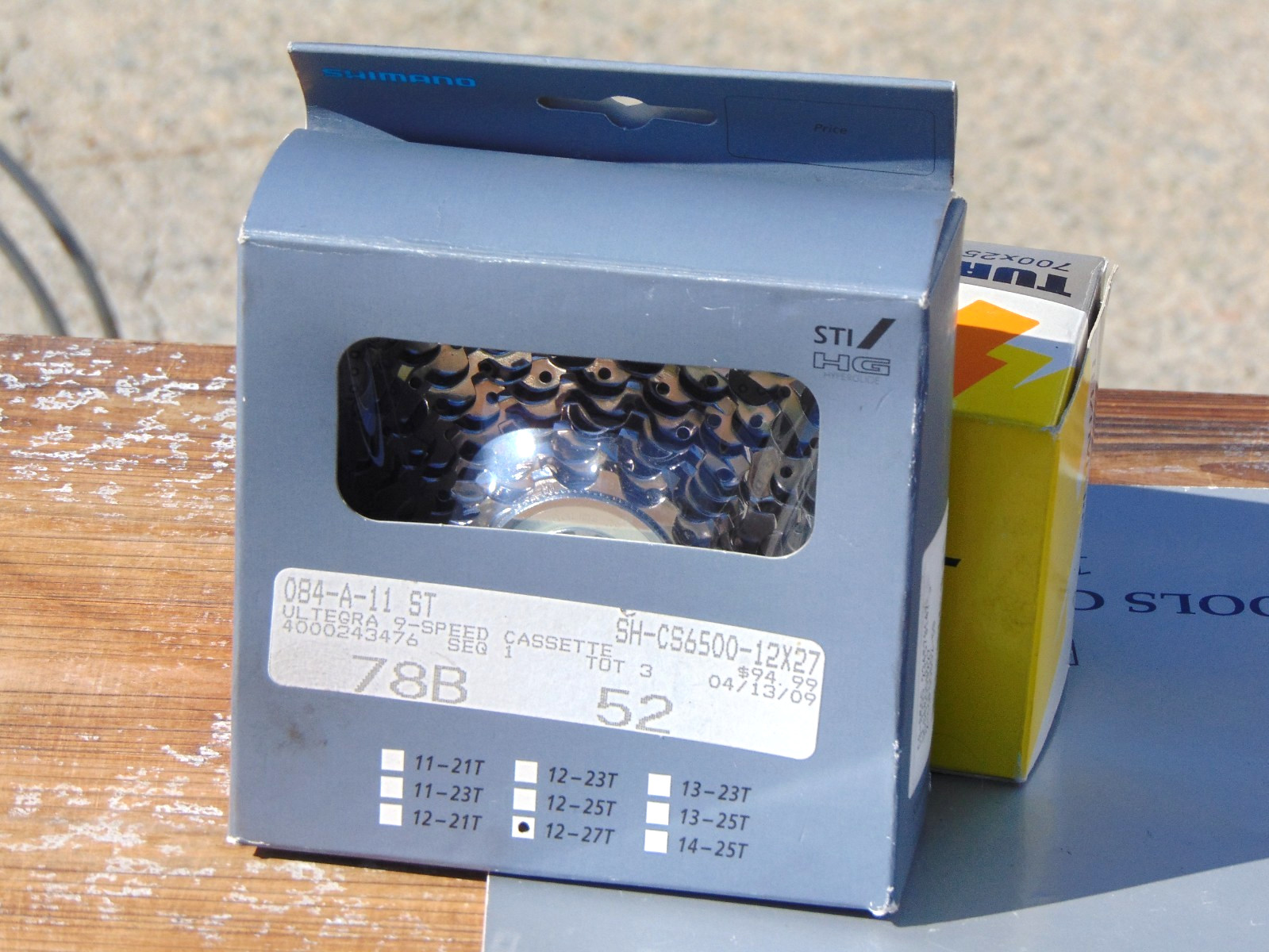 NOS Shimano Ultegra CS-6500 Cassette 9-Speed HG