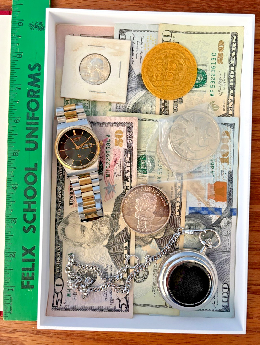 Large Hollow Book Safe Hidden HIDE CASH Jewelry Valuables Money Gold Silver coin