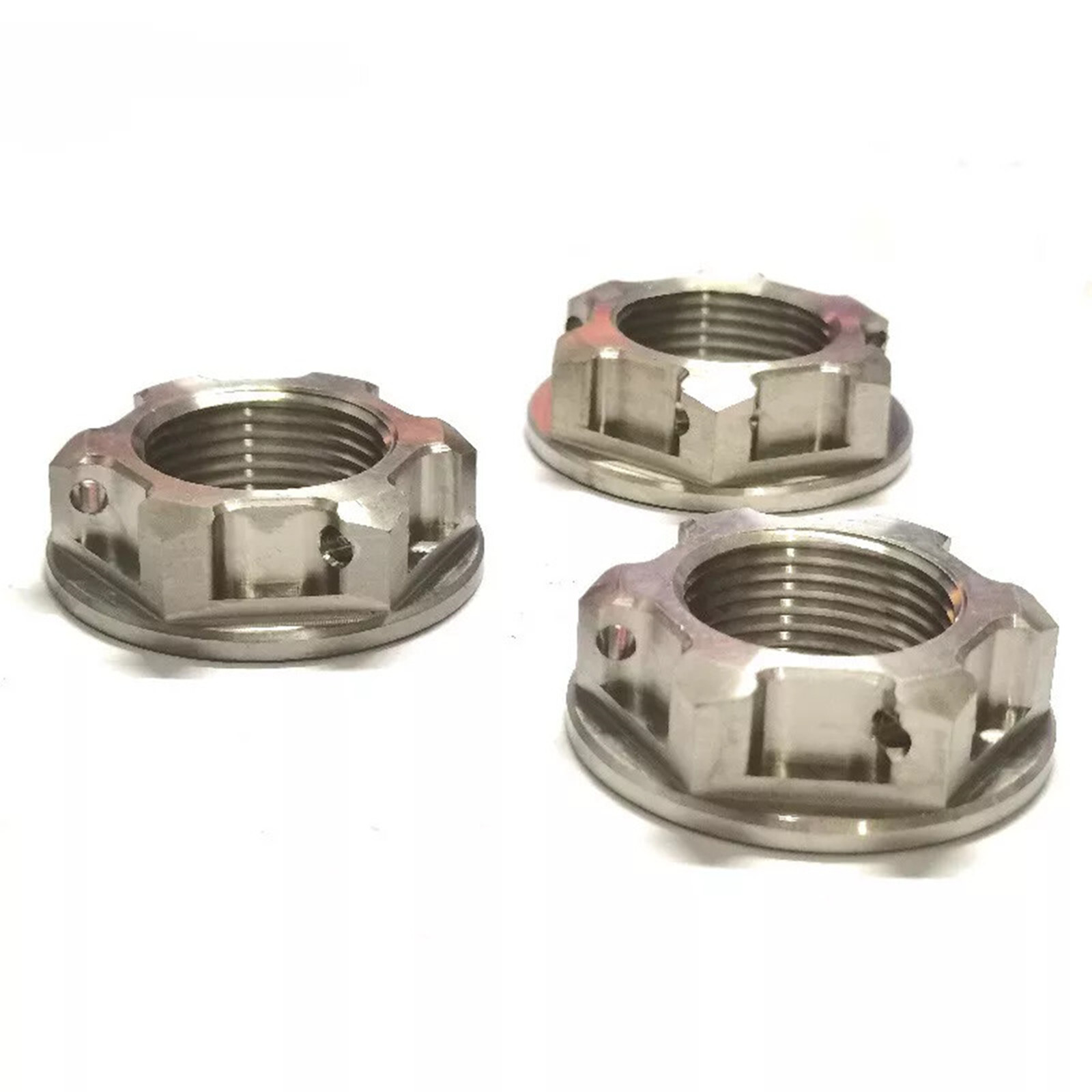 M18 M20 M22 M24x1.5mm Titanium Flange Nuts for Car Motorcycle