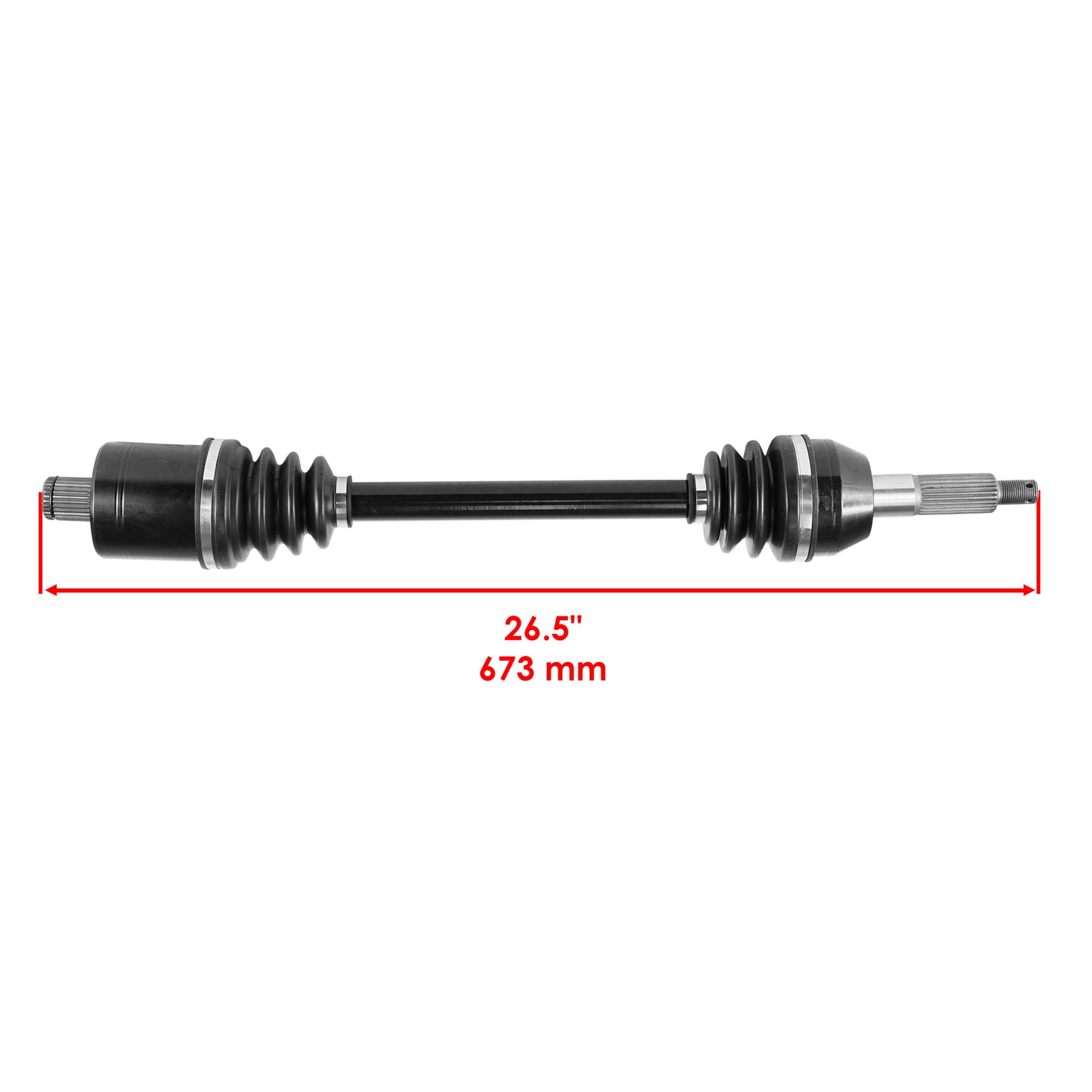 Front & Rear CV Joint Axle For Polaris Ranger Crew 570 2014 Left & Right