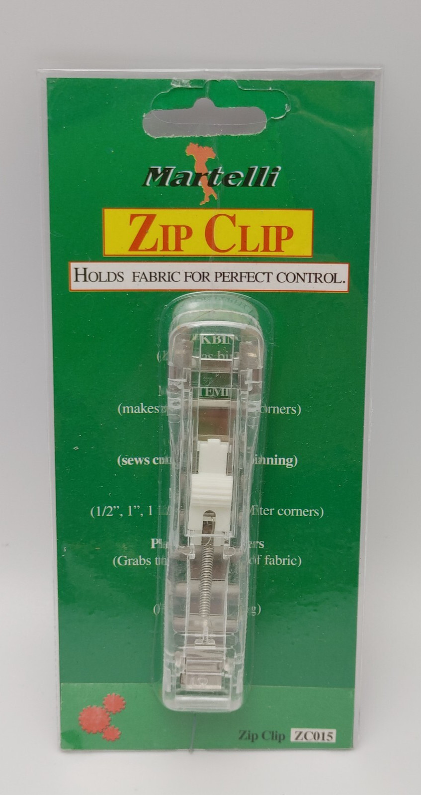 Martelli Quilting Tools Lot ZIP BIND ZIP CLIP Binding Fabric + Training DVD