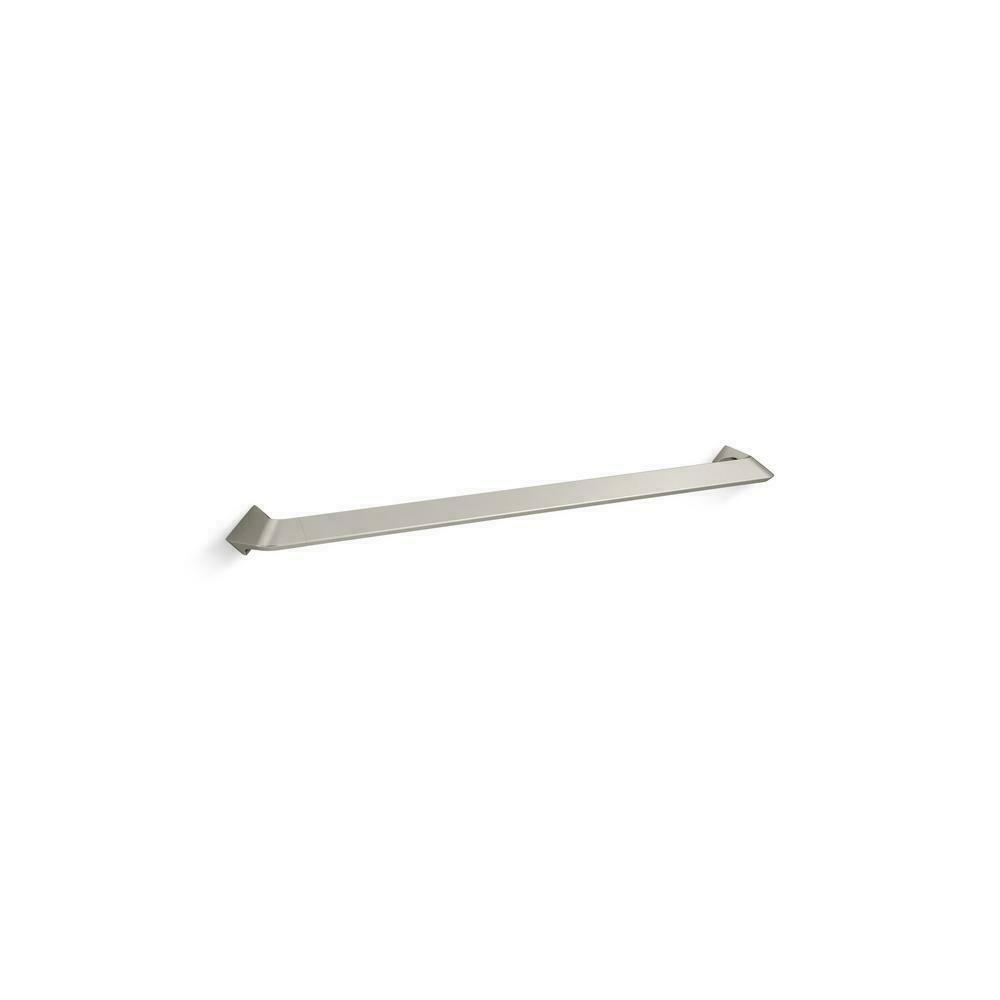 KOHLER Uniform 24 inch Towel Bar Vibrant Brushed Nickel R26122-BN