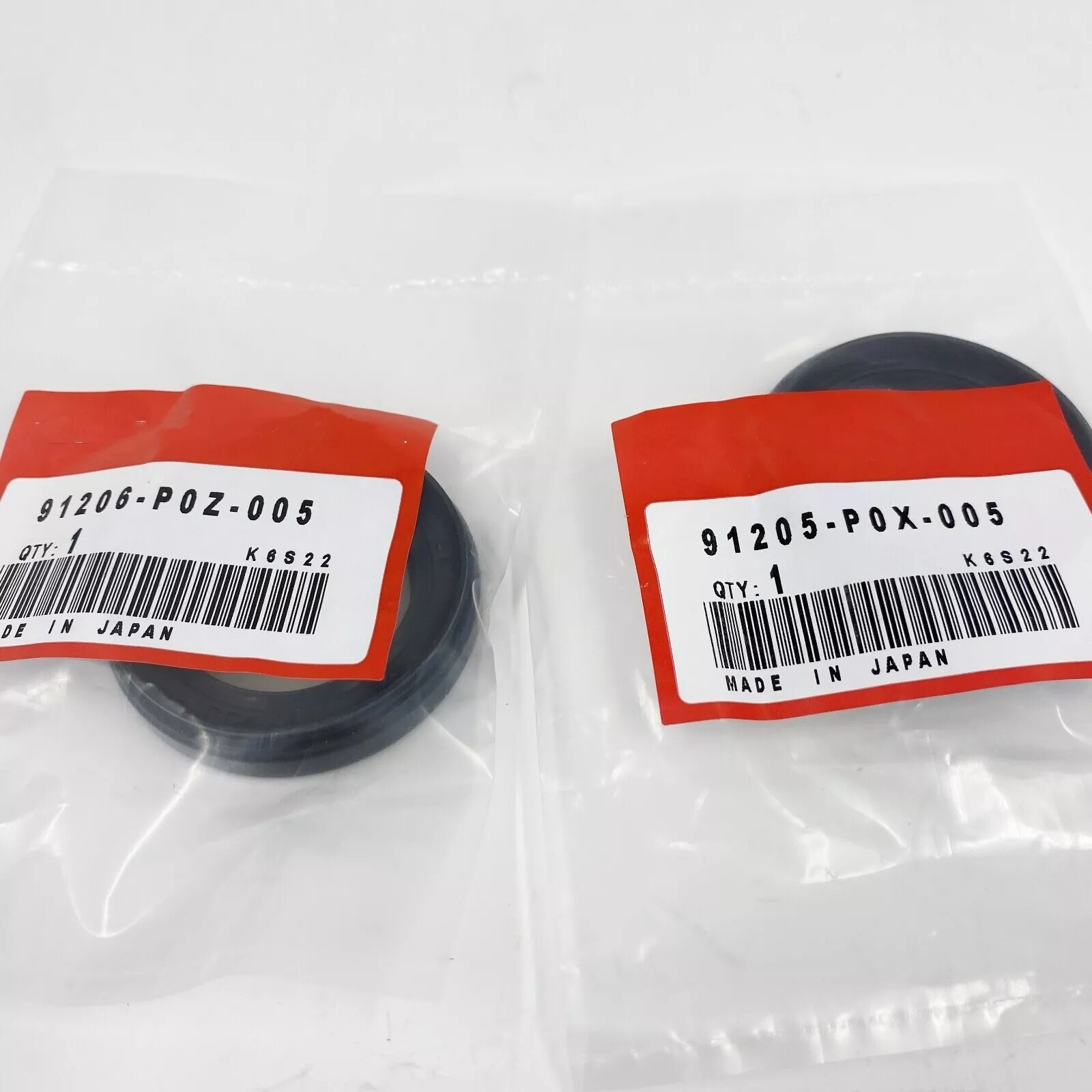 OEM! Left＆Right Side Drive Axle Seal Set for Acura Honda 91206P0Z005 91205P0X005