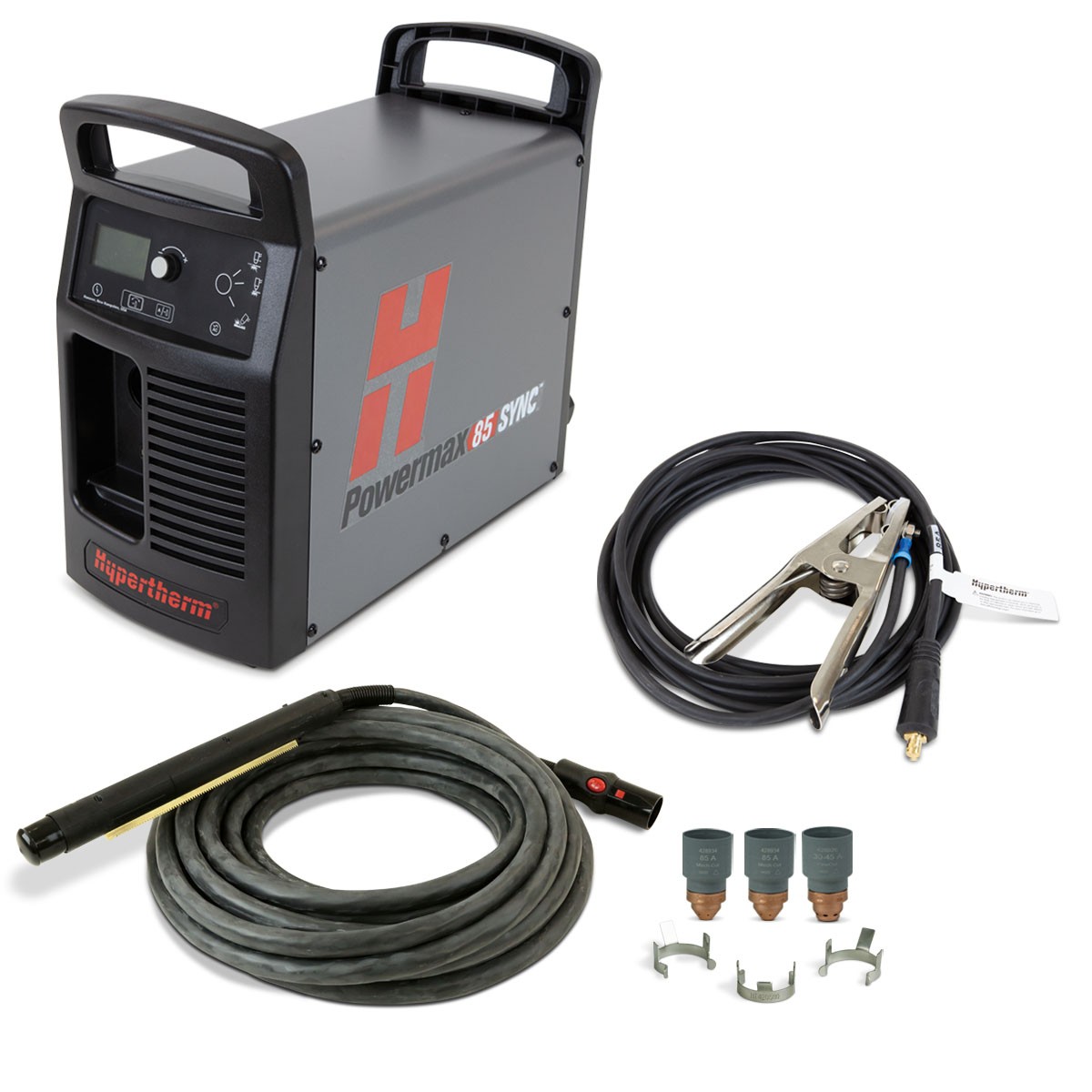 Hypertherm Powermax 85 SYNC Plasma Cutter CPC Port 25 ft. Machine Torch 087189