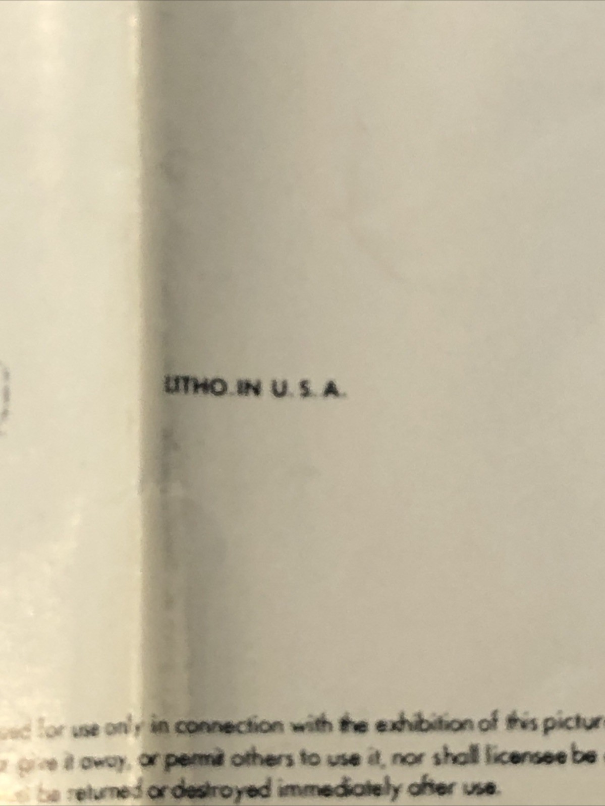 Death Wish 1974 Original US 1-Sheet Poster Charles Bronson Folded