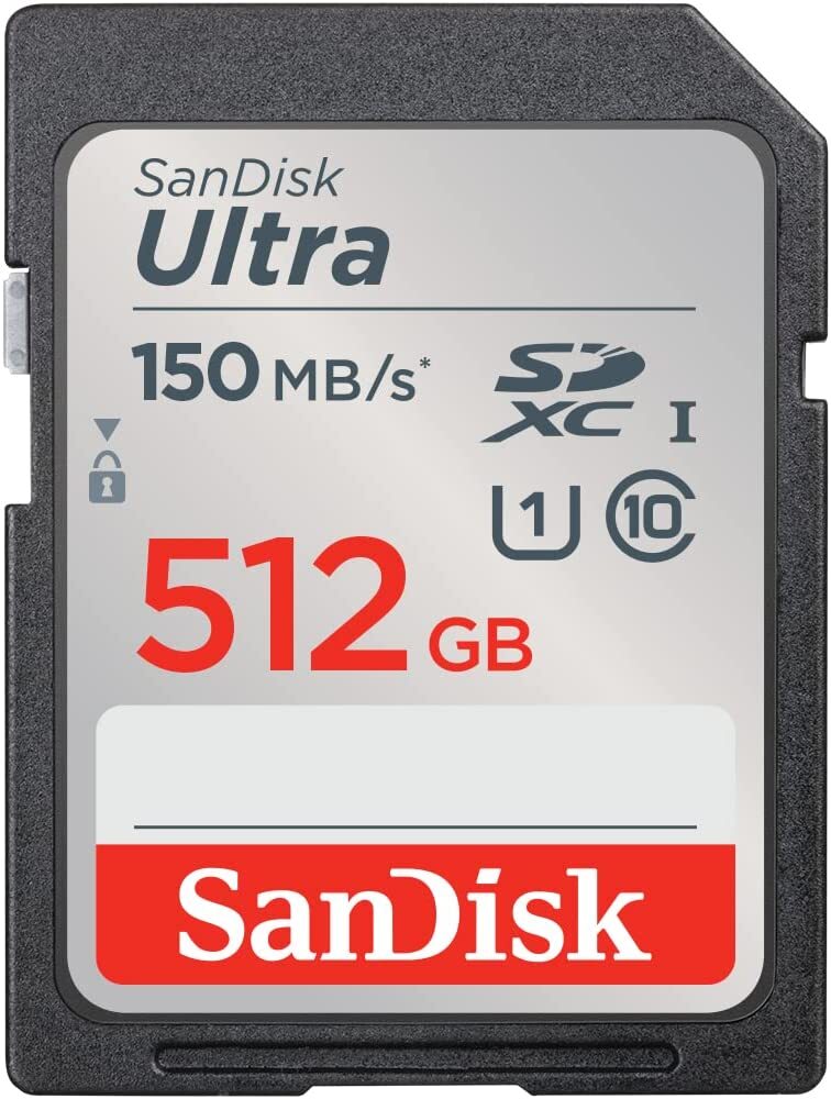 Sandisk Ultra SD Memory Card for Canon Digital Camera EOS Rebel T7 Rebel T6 77D