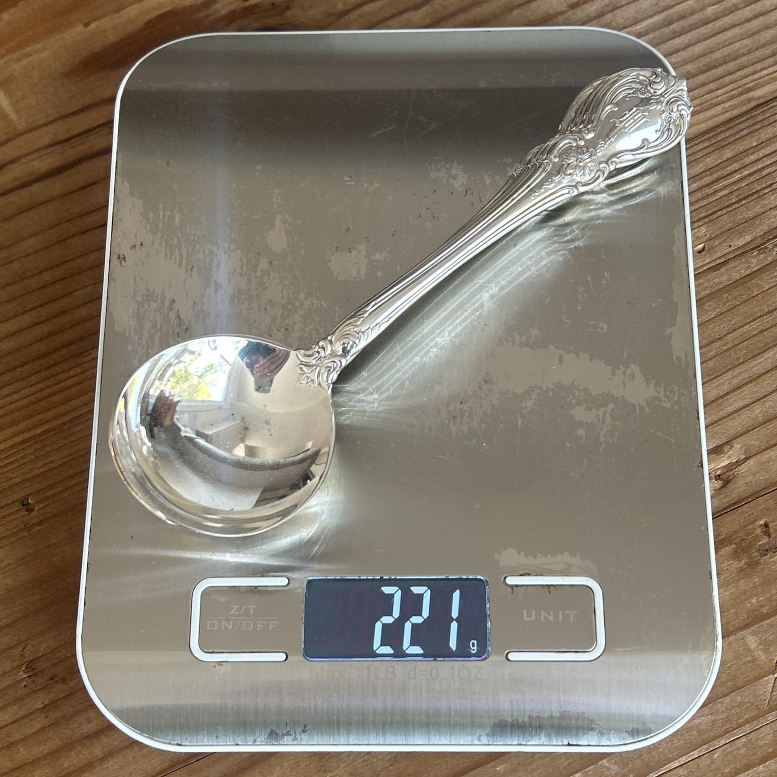 (6) Old Master by Towle Sterling Silver Round Cream Soup Spoon 6 1/4" abt 221g