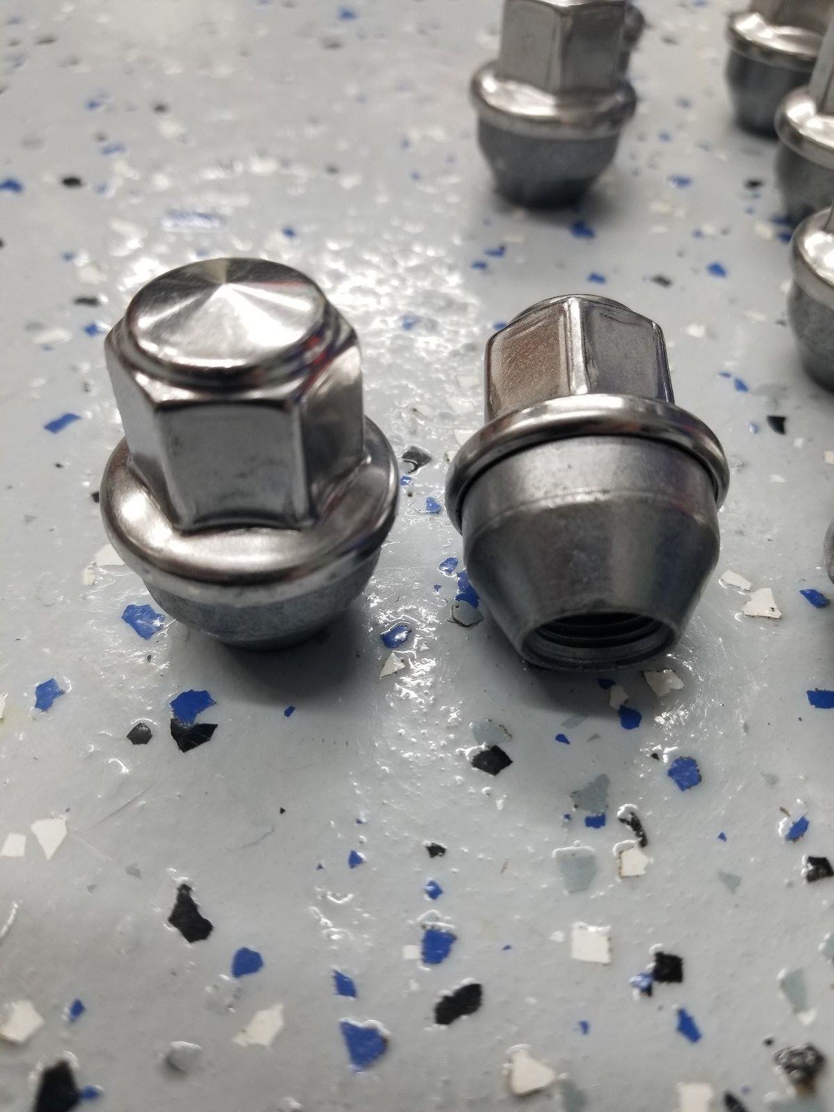 24 2015-20 Ford F150 14x1.5 Factory OEM Stainless Lugs Lug Wheel Nuts ACPZ1012B