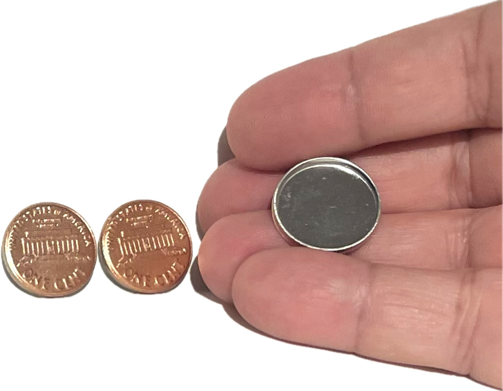 3 STEEL SHIM SHELL US PENNY TAIL Dime Magic Trick Hollow Coin Magnetic Vanish