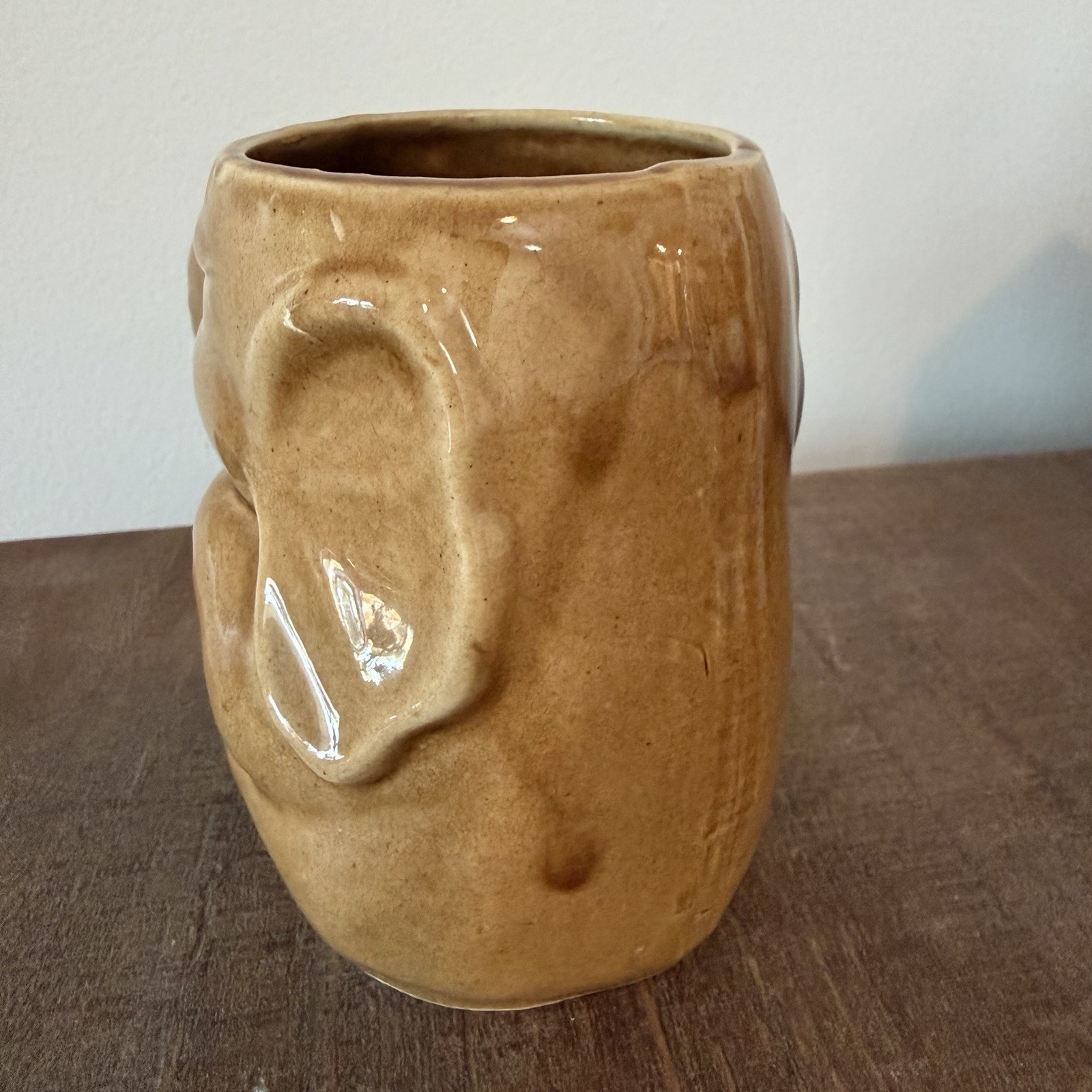 Vintage Happy Elephant Coffee Mug Cup Made In Occupied Japan