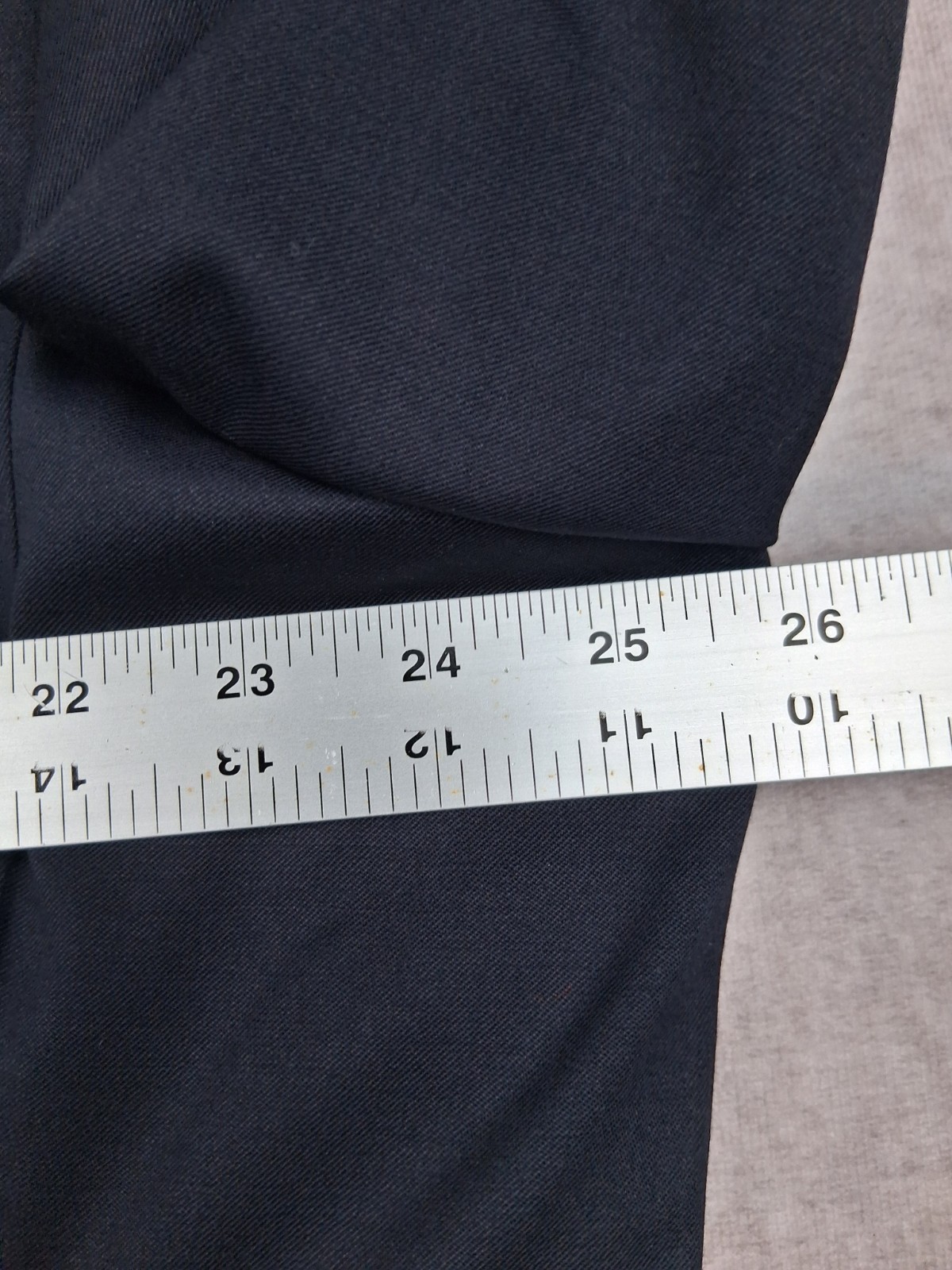 Hart Schaffner Marx Blazer Men 48L Navy Blue Chicago Fit Wool Blend Sport Coat