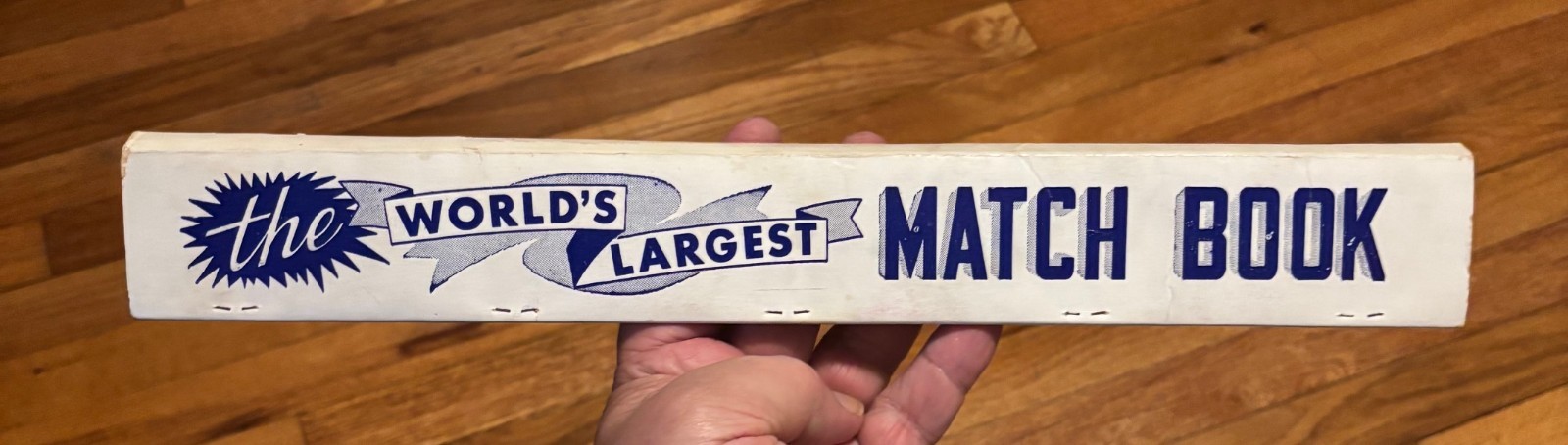 Vintage 1960s Marineland Florida Souvenir GIANT Matchcover