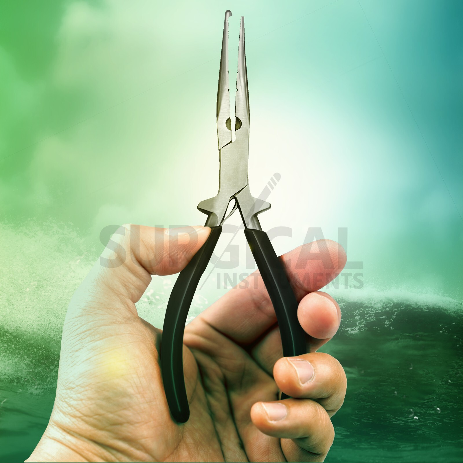 High Quality Fisherman Fishing Pliers - Stainless Steel 8.5" German Grade