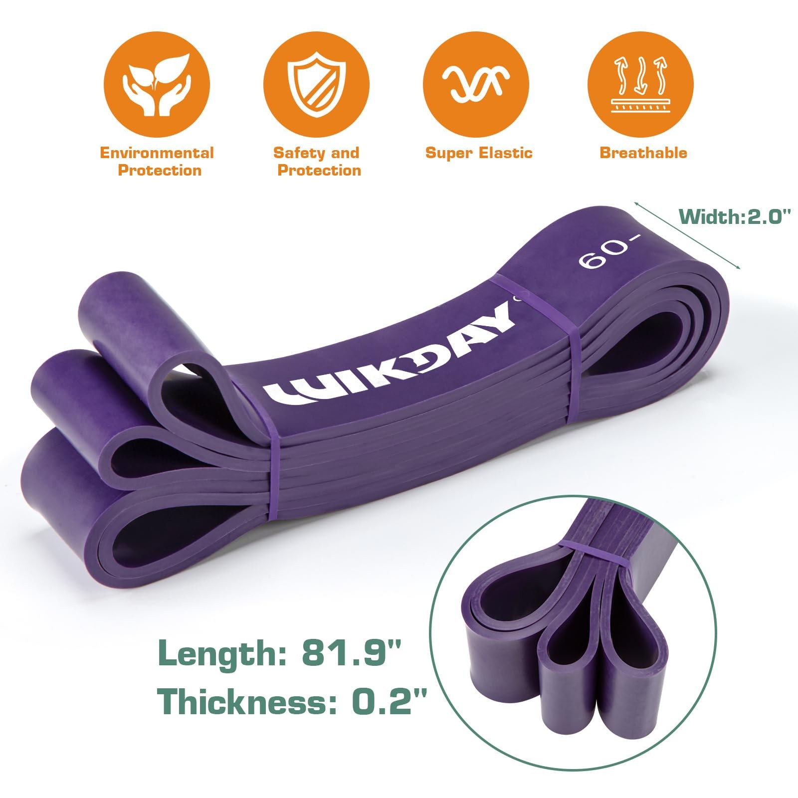 Resistance Bands for Working Out, Exercise Bands, Workout Bands, Pull Up Assi...