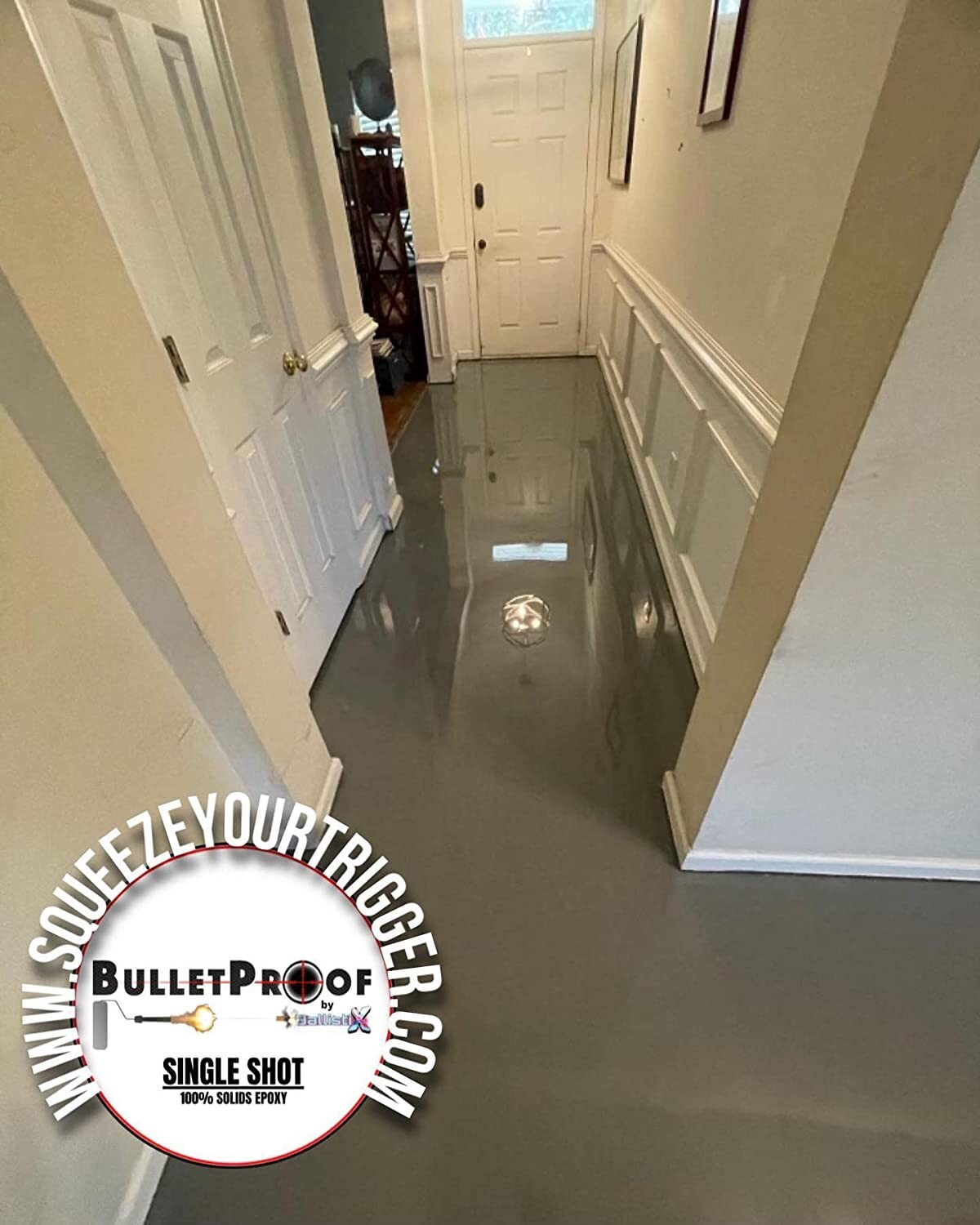 BP: Single Shot |100% Solids Epoxy Kit LIGHT GRAY(3 Gal) Concrete, Wood & more!