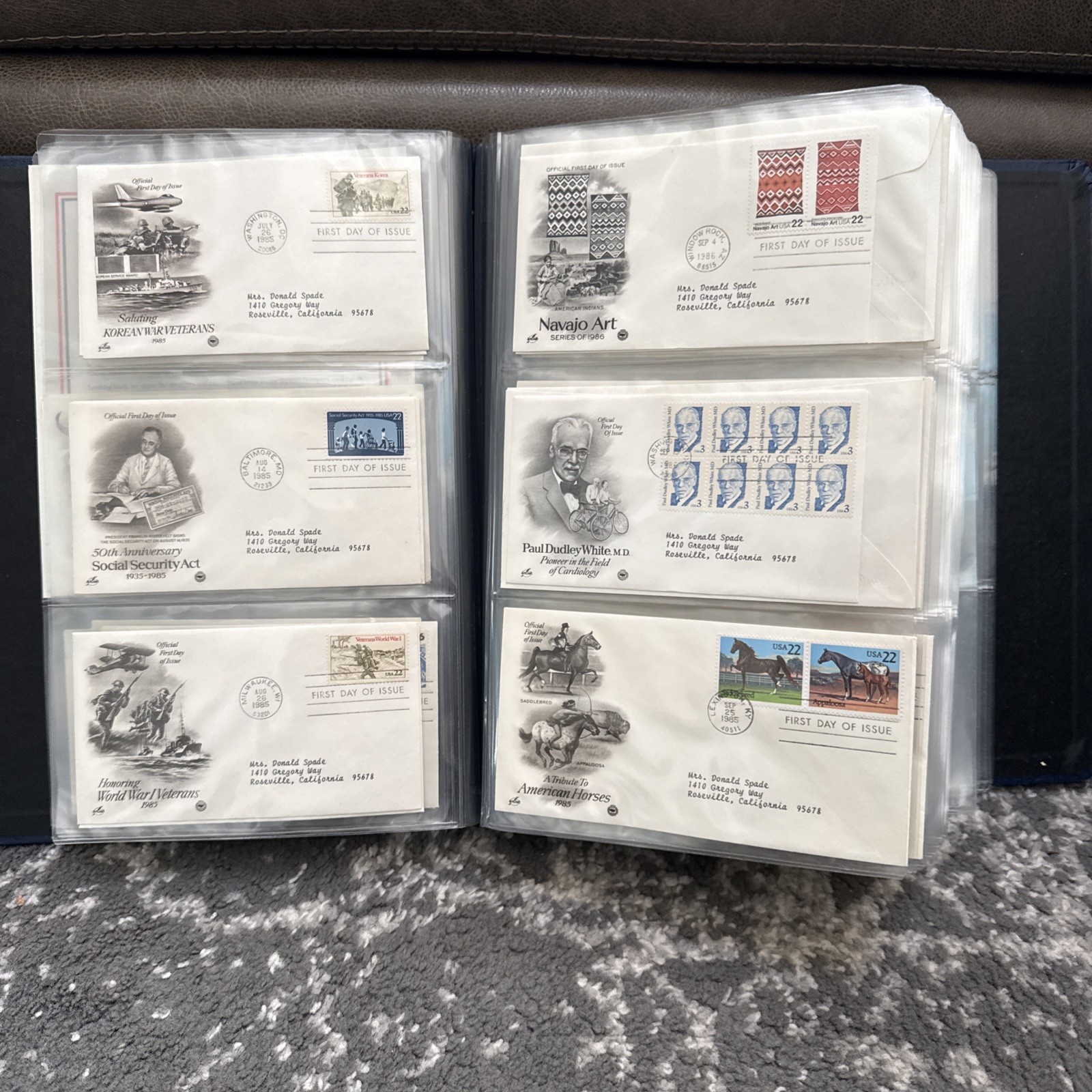 Great Americans On United States Stamps 115 Mint-condition HistoricStamps