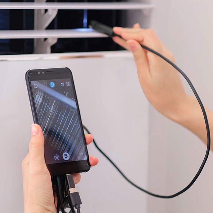 Pipe Inspection Camera Endoscope Video Sewer Drain Cleaner Waterproof Snake USB