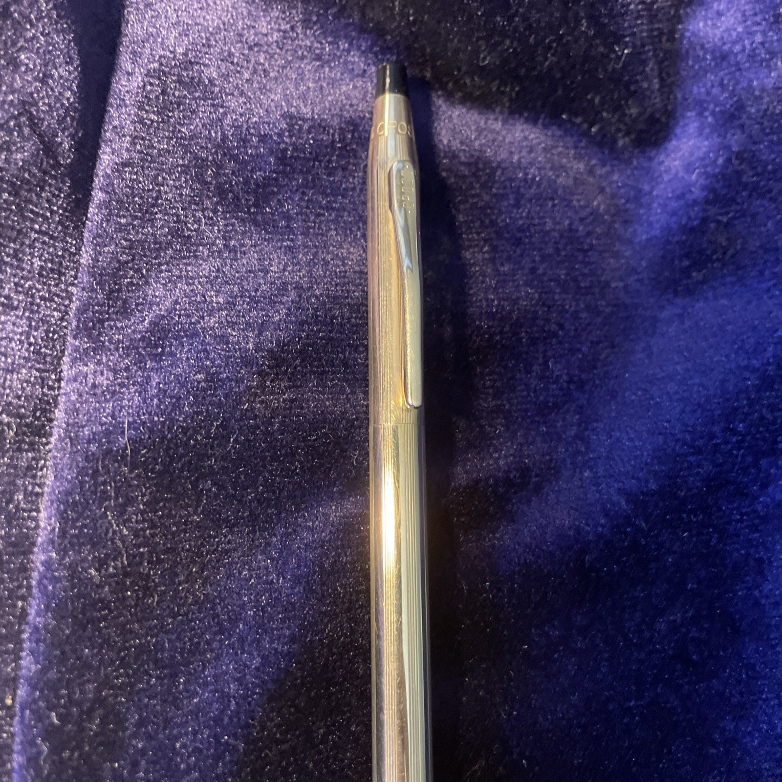 VINTAGE 1/20 12K GF CROSS BALLPOINT PEN