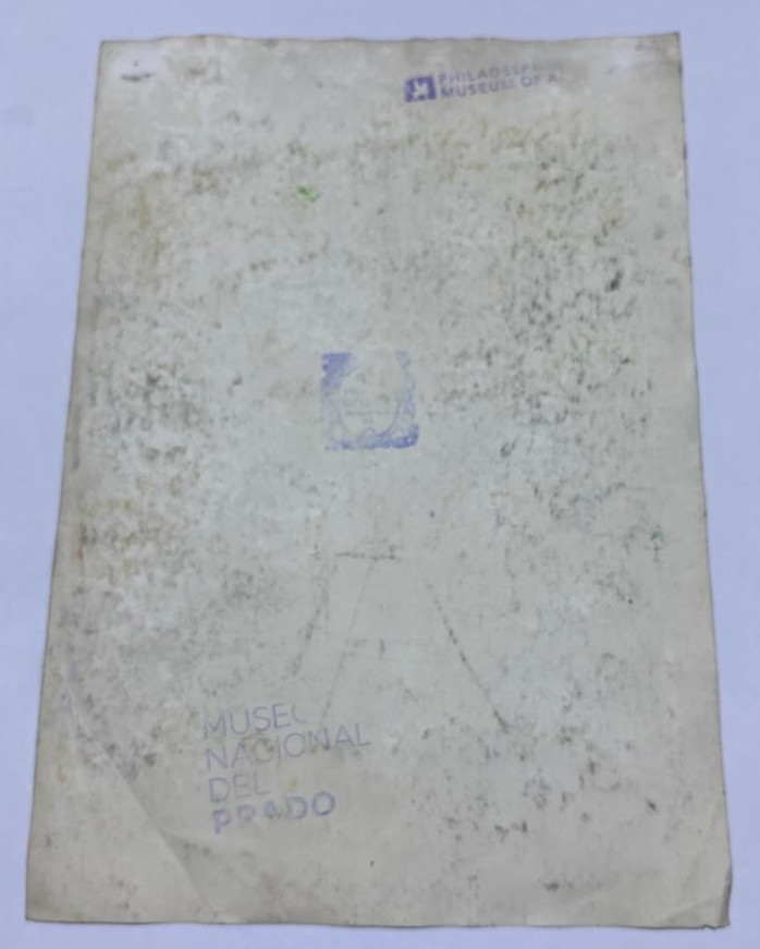 JOHN SINGER SARGENT Drawing on paper (Handmade) signed and stamped mixed media.