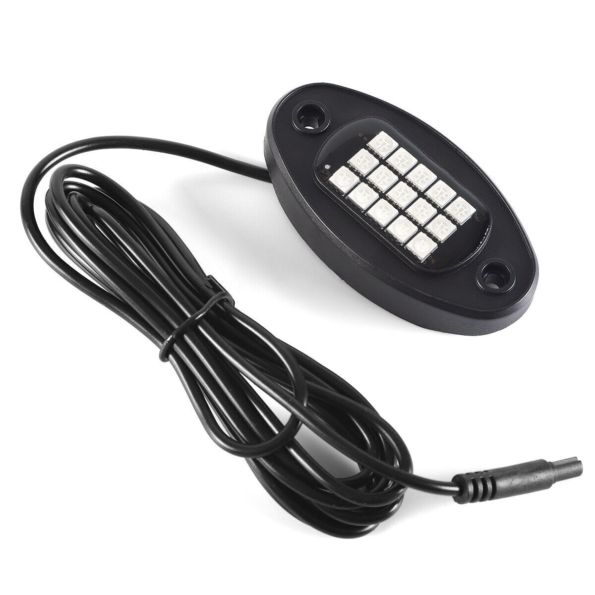 4x RGB LED Pods Rock Lights Kit Underbody Neon Light Fit Ford F-150 F-250 F-350