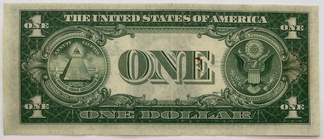 Nice 1935-A One Dollar $1 Silver Certificate great note for collectors !! 869