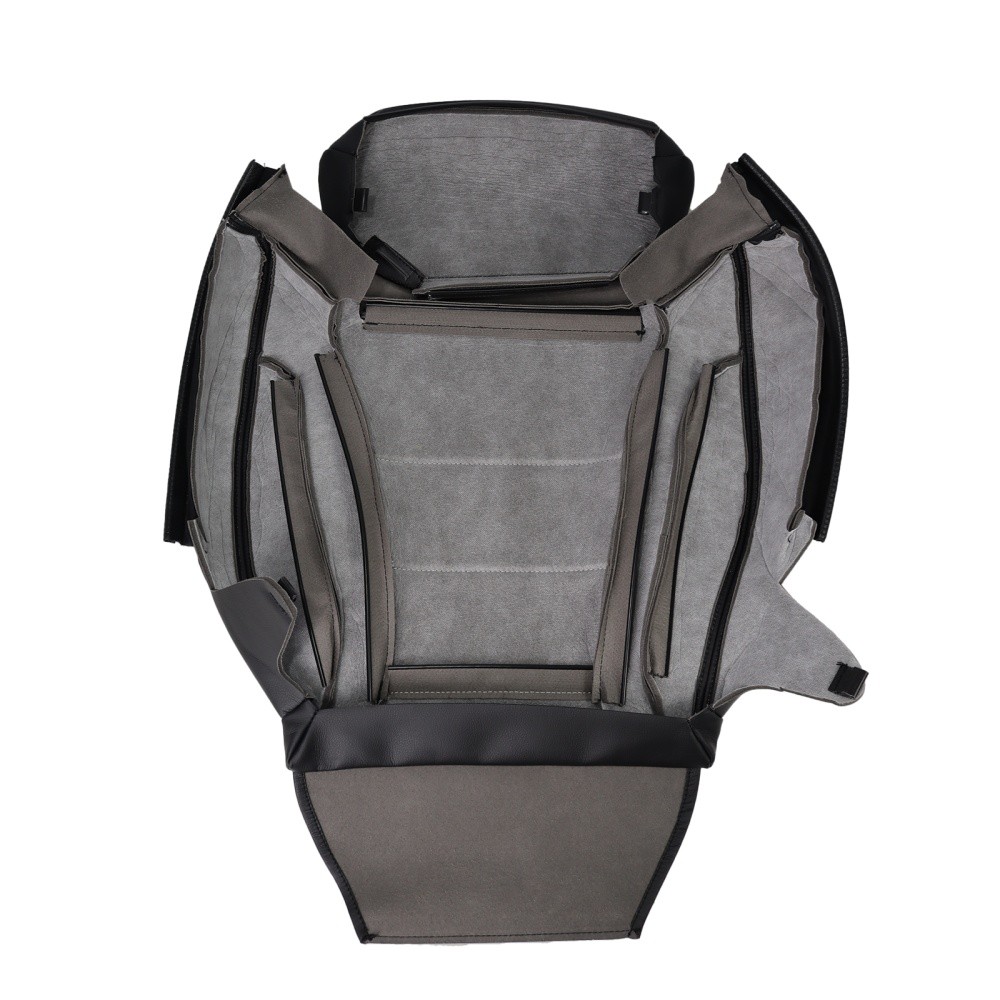 Replacement Driver Bottom & Top Seat Cover Fits 15-21 Mercedes C300 GLC300 Black