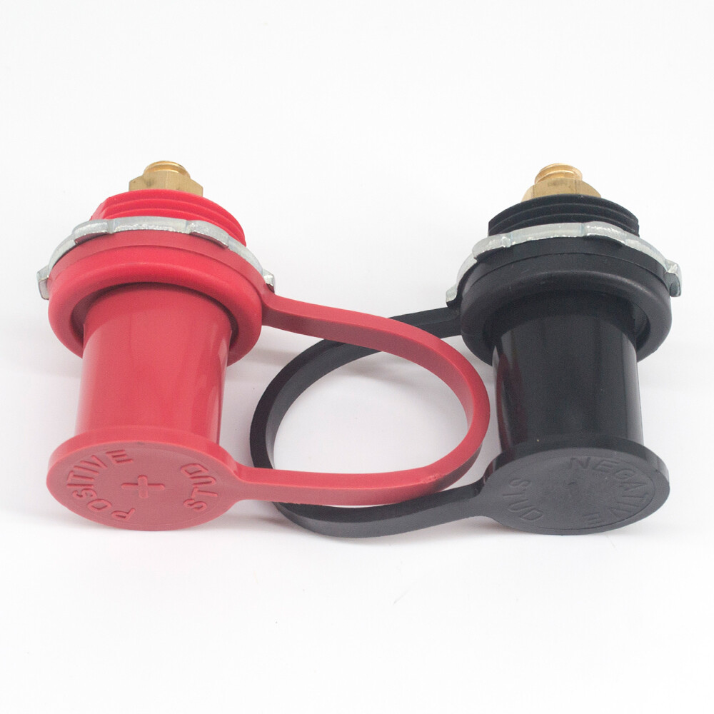 Pairs Remote Jumper Battery Terminals Junction Charging Post Connector 3/8" Stud