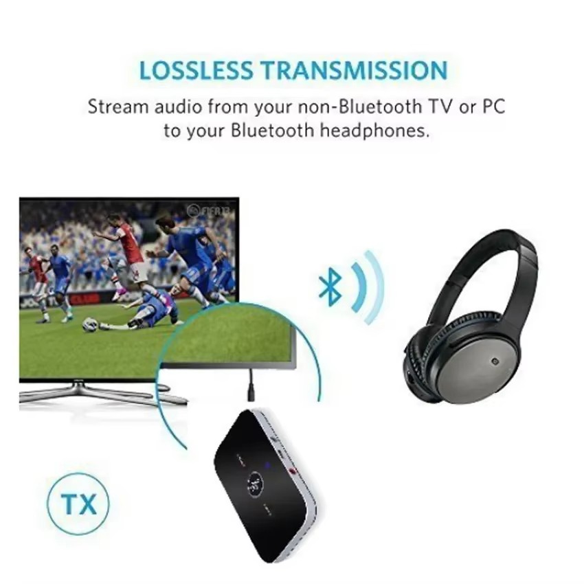 Bluetooth Transmitter & Receiver Wireless Adapter For Home stereos/speakers Lot