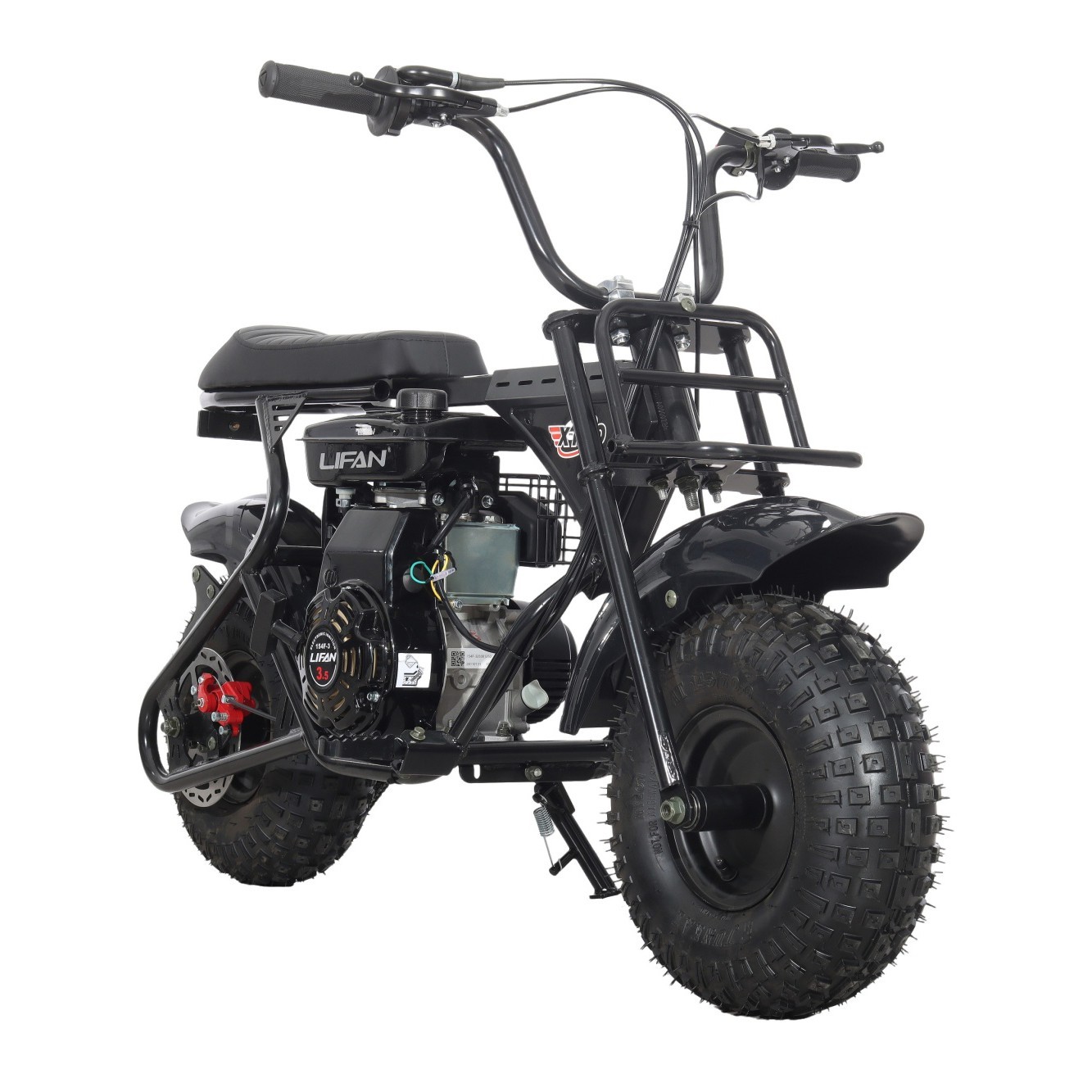 X-PRO Falcon 105cc Mini Dirt Bike, 4 Stroke Kids Pit Bike, 6" Wheels, Pull Start