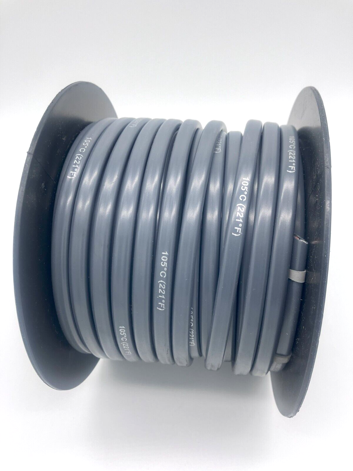 100 FT Roll Trailer Light Brake Cable Wire Grey Jacketed 14-2 14 Gauge 2 Wire