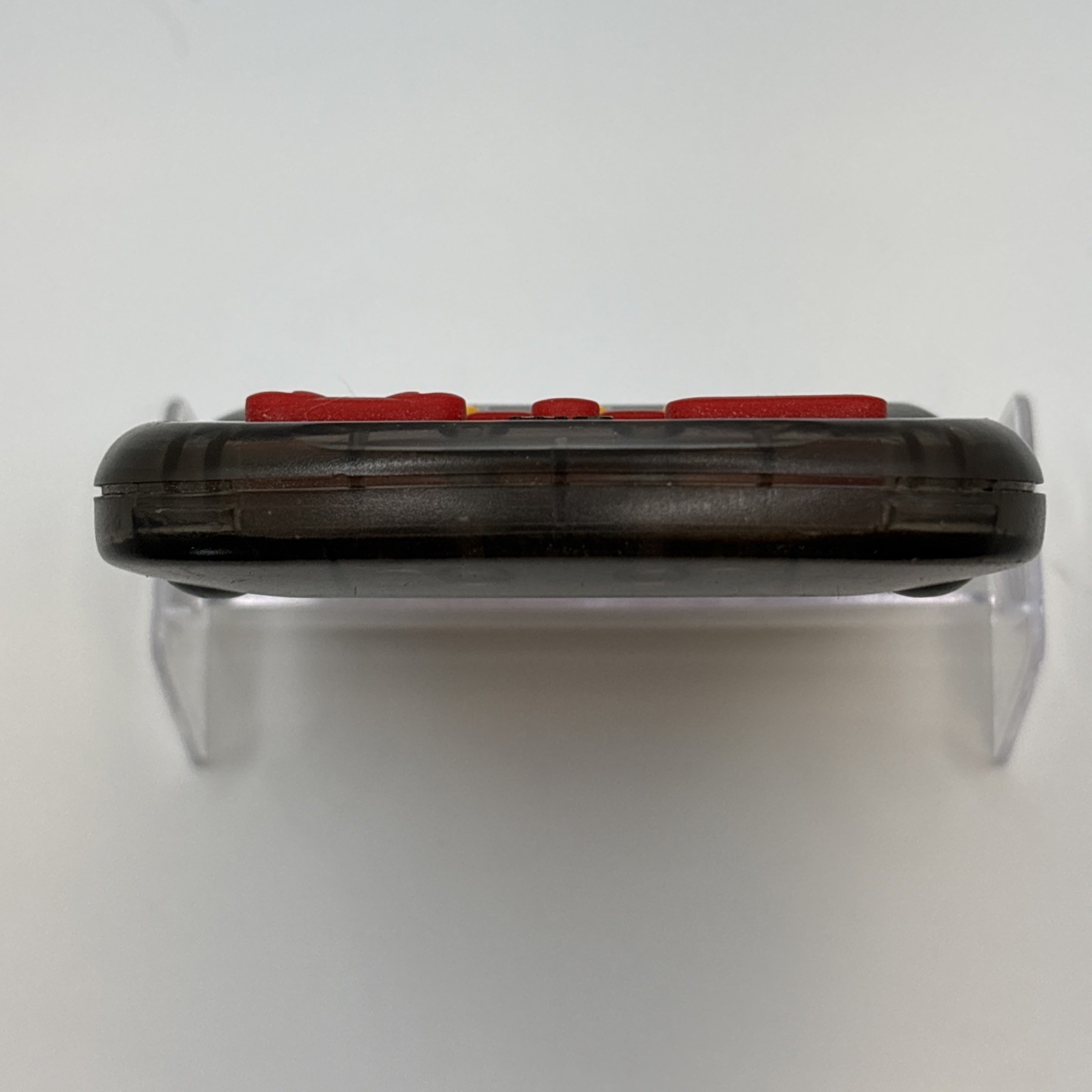 1995 Electronic Handheld Yahtzee Game Clear Smoke MB Milton Bradley 4511 TESTED