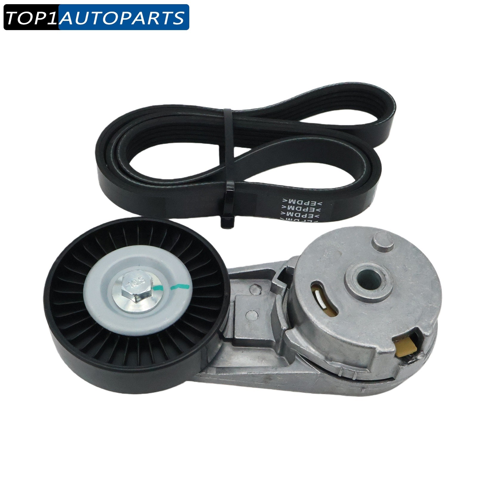 Serpentine Belt & Tensioner Kit Fit Chevy Equinox GMC Terrain 2.4L 38177 K050404