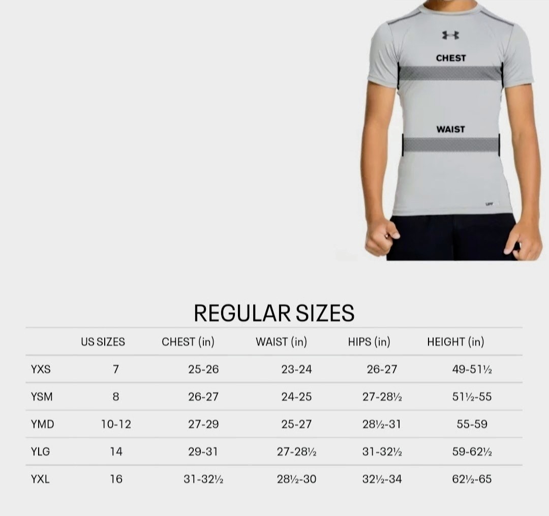 New Under Armour Youth Big Boy T-Shirt & Short Set YM 10/12