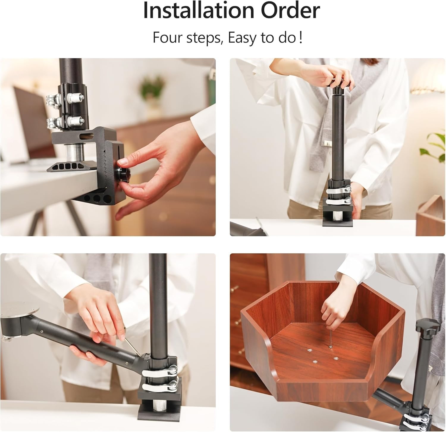 Cat Desk Bed Height Adjustable Cat Bed for Indoor Cat Elevated Desk Cat Bed